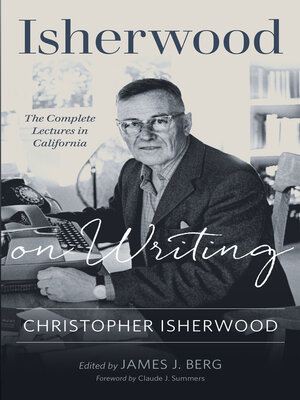 cover image of Isherwood on Writing